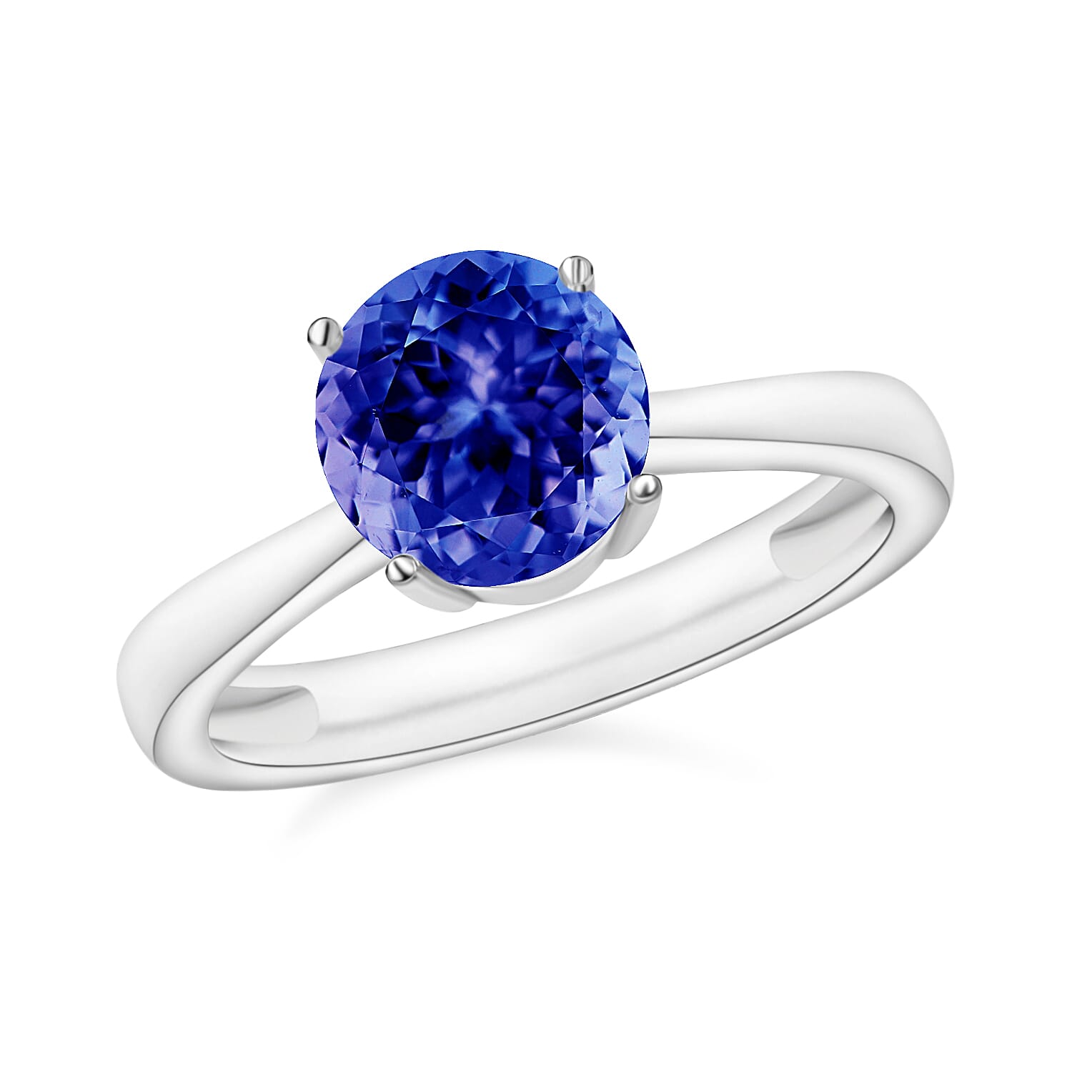 950 Platinum  AAAA  Tanzanite  Ring 1.45 ct,  Platinum Wt. 5.5 Gms  1.450  Ct.