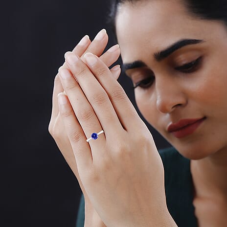 950 Platinum  AAAA  Tanzanite  Ring 1.45 ct,  Platinum Wt. 5.5 Gms  1.450  Ct.