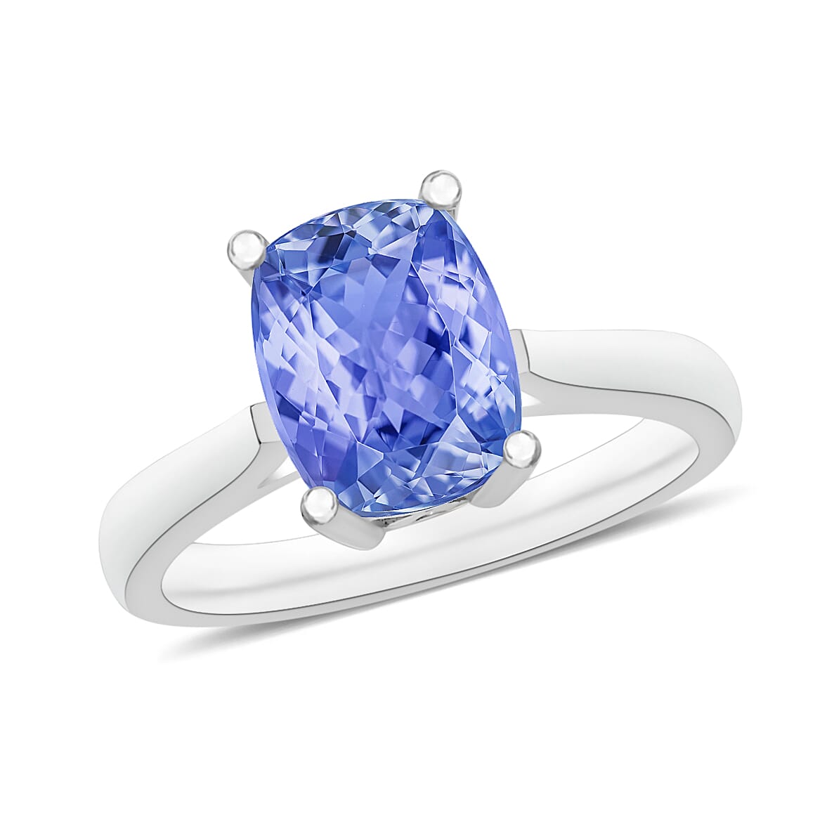Tanzanite Ring in Sterling Silver