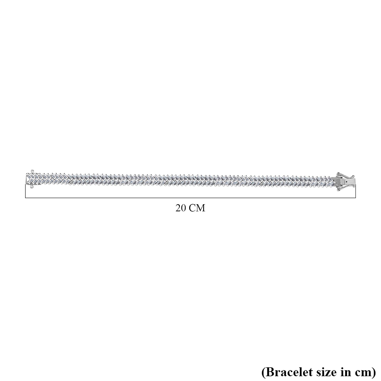 Moissanite Legacy Tennis Bracelet (Size - 7.5) in Platinum Overlay Sterling Silver 7.65 Ct, Silver Wt. 21.28 Gms.