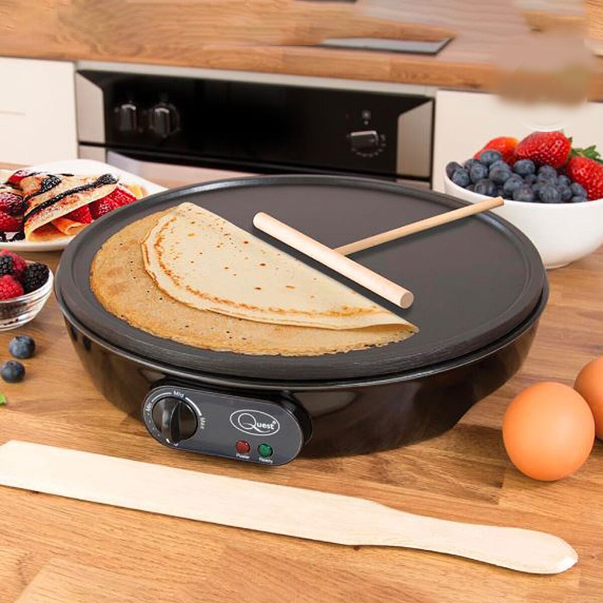 Cookie Cutter and Pancake Mold (Size 34x33x9 cm) - Black