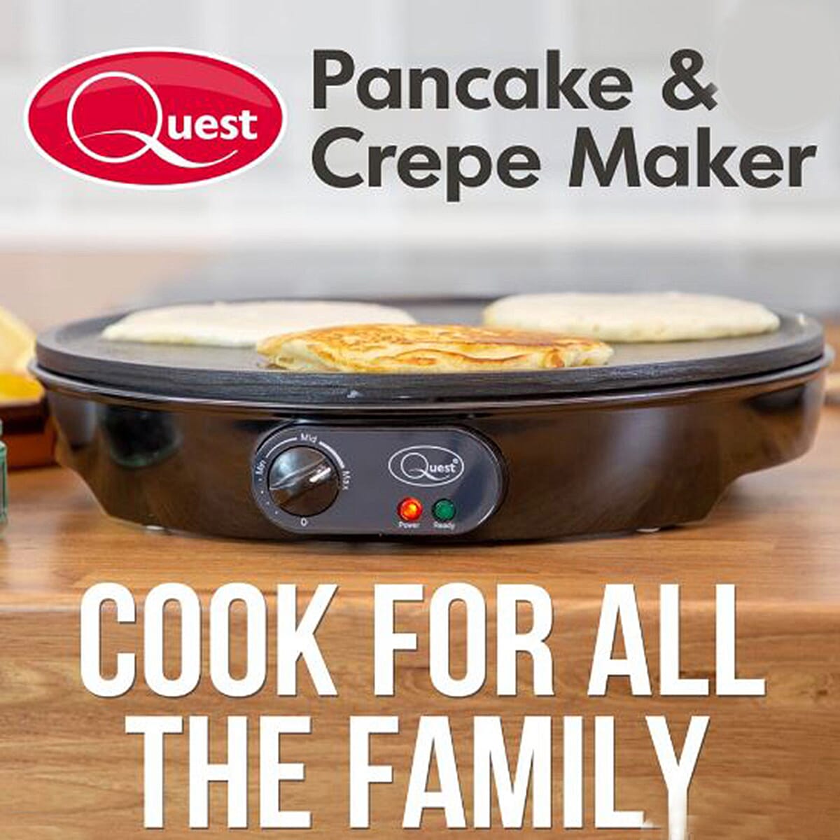 Cookie Cutter and Pancake Mold (Size 34x33x9 cm) - Black