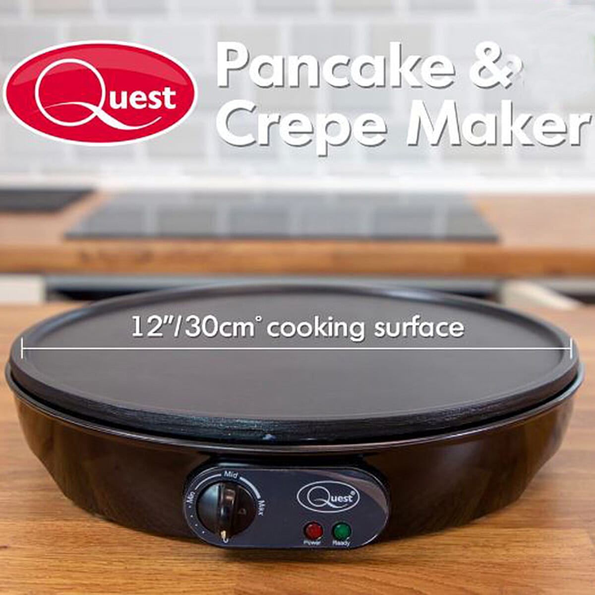 Cookie Cutter and Pancake Mold (Size 34x33x9 cm) - Black