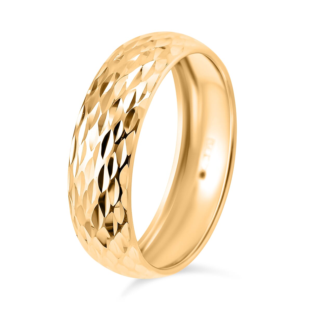 9K Yellow Gold  Ring,  Gold Wt. 1 Gms