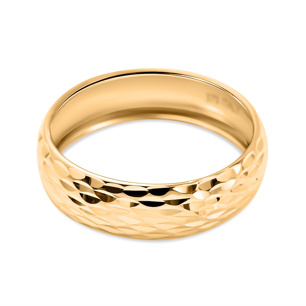 9K Yellow Gold  Ring,  Gold Wt. 1 Gms