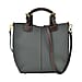 Genuine Leather Convertible Bag with Detachable Long Strap and Handle Drop