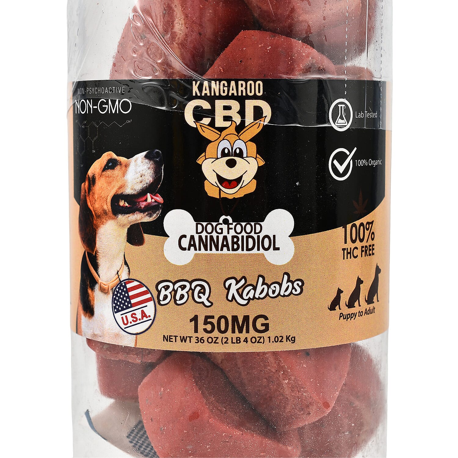 Kangaroo | Pet Treat 16 oz - BBQ Kabob