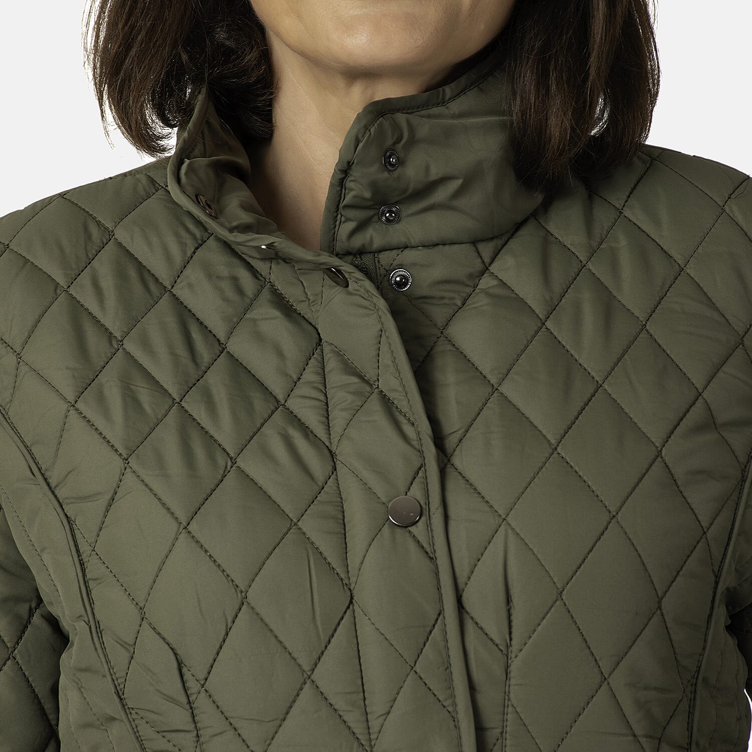 Charlotte West Autumn Winter GREENWICH Quilted Jacket - Navy