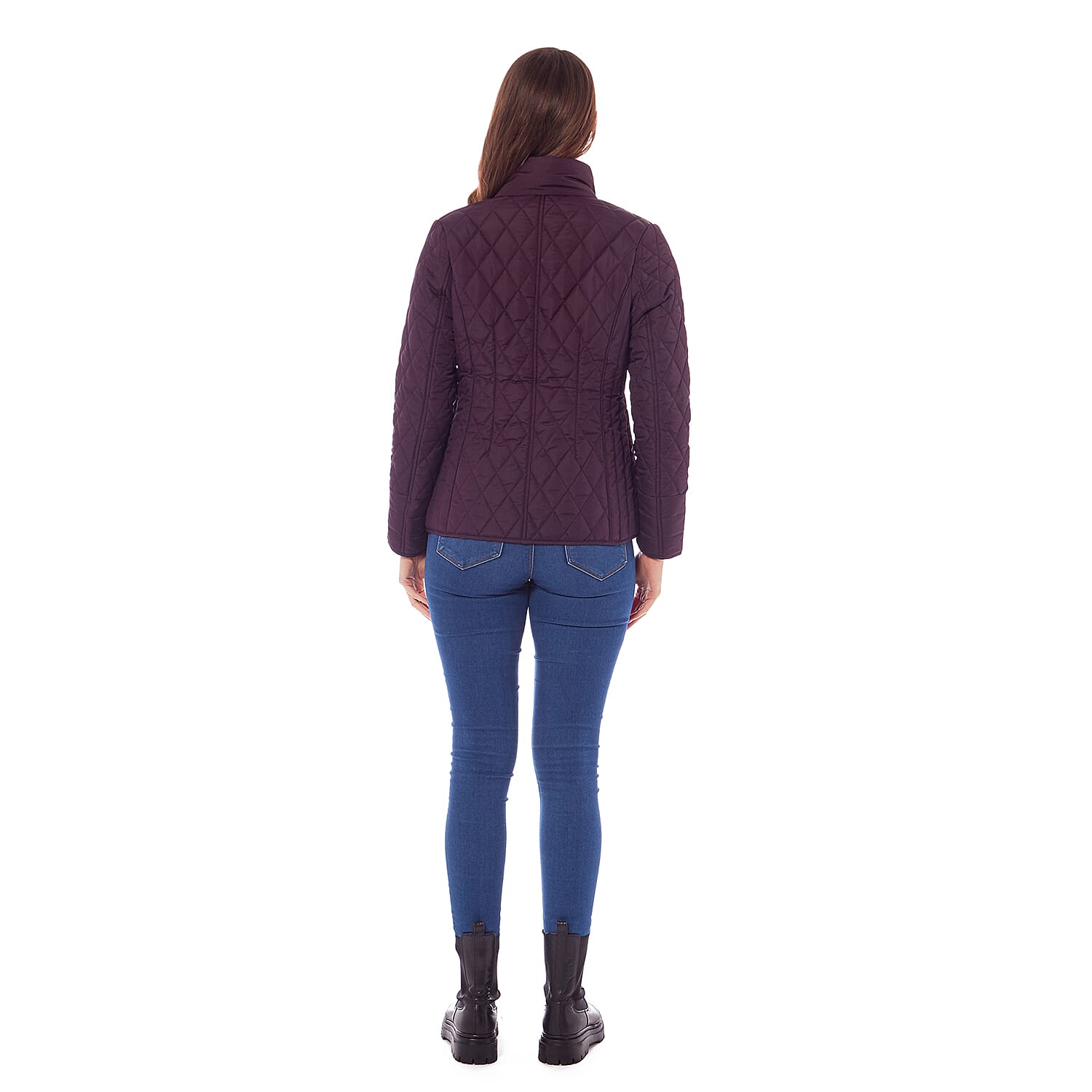 Charlotte West Autumn Winter GREENWICH Quilted Jacket - Navy