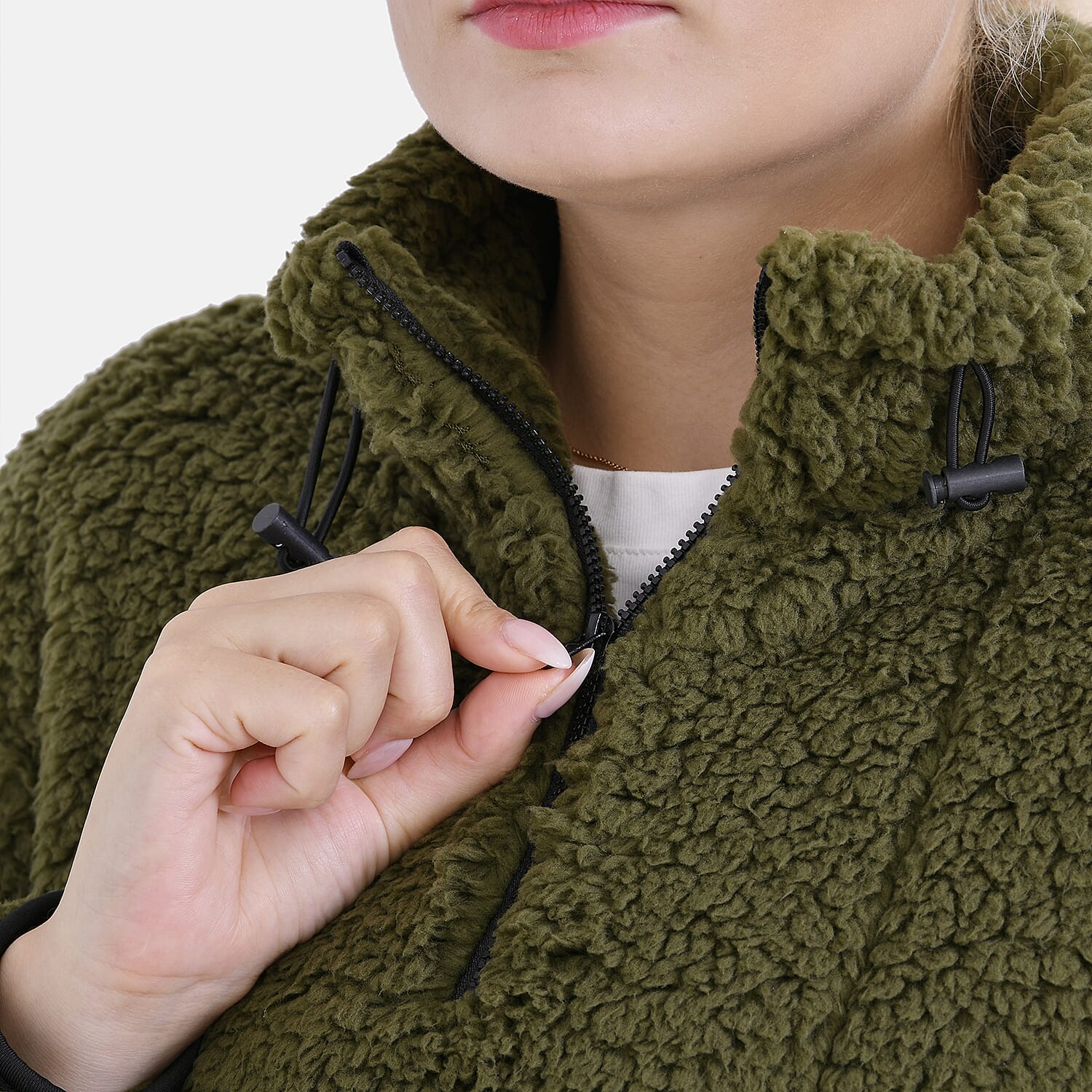 La Marey Half-Zip Sweatshirt with Kangaroo Pocket