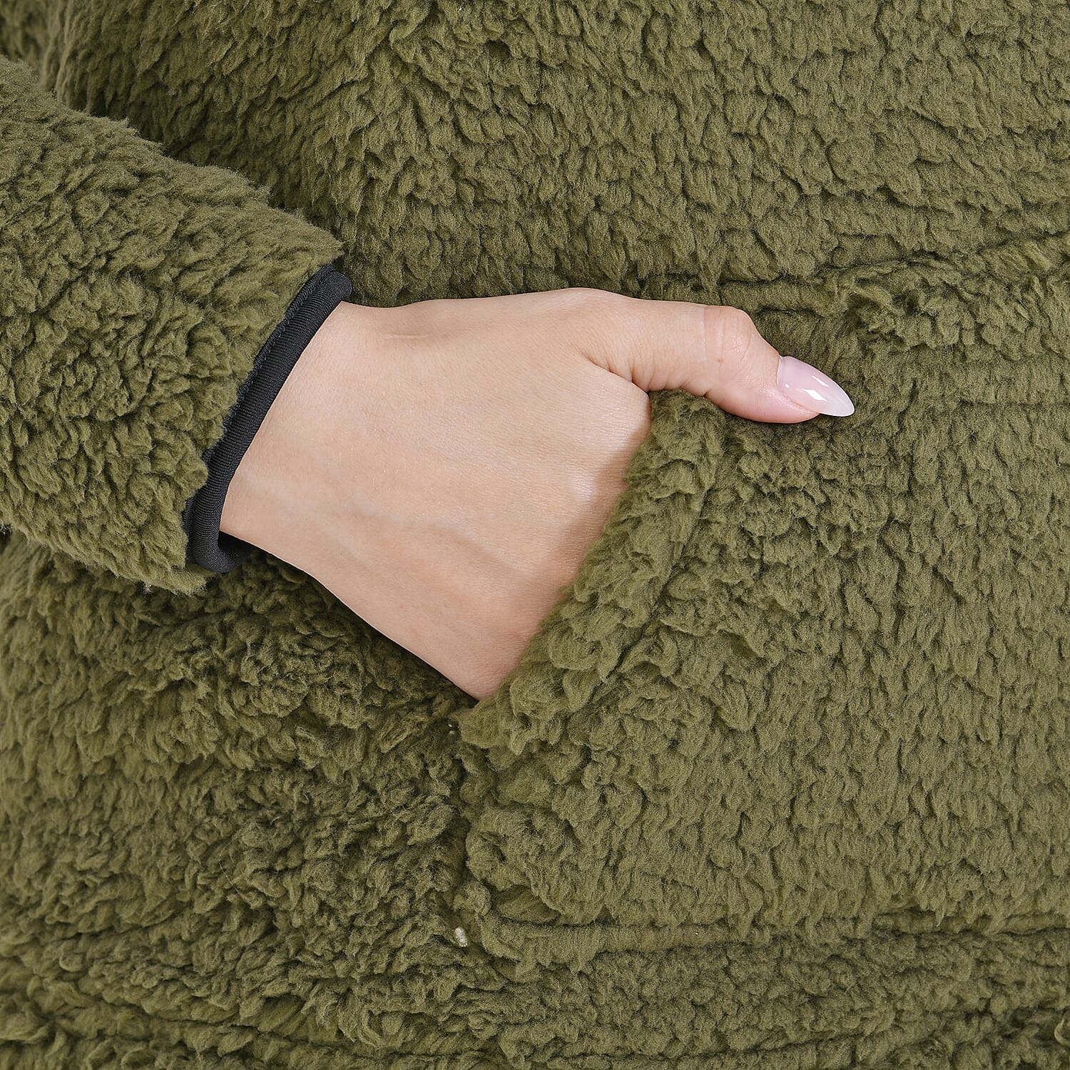 La Marey Half-Zip Sweatshirt with Kangaroo Pocket