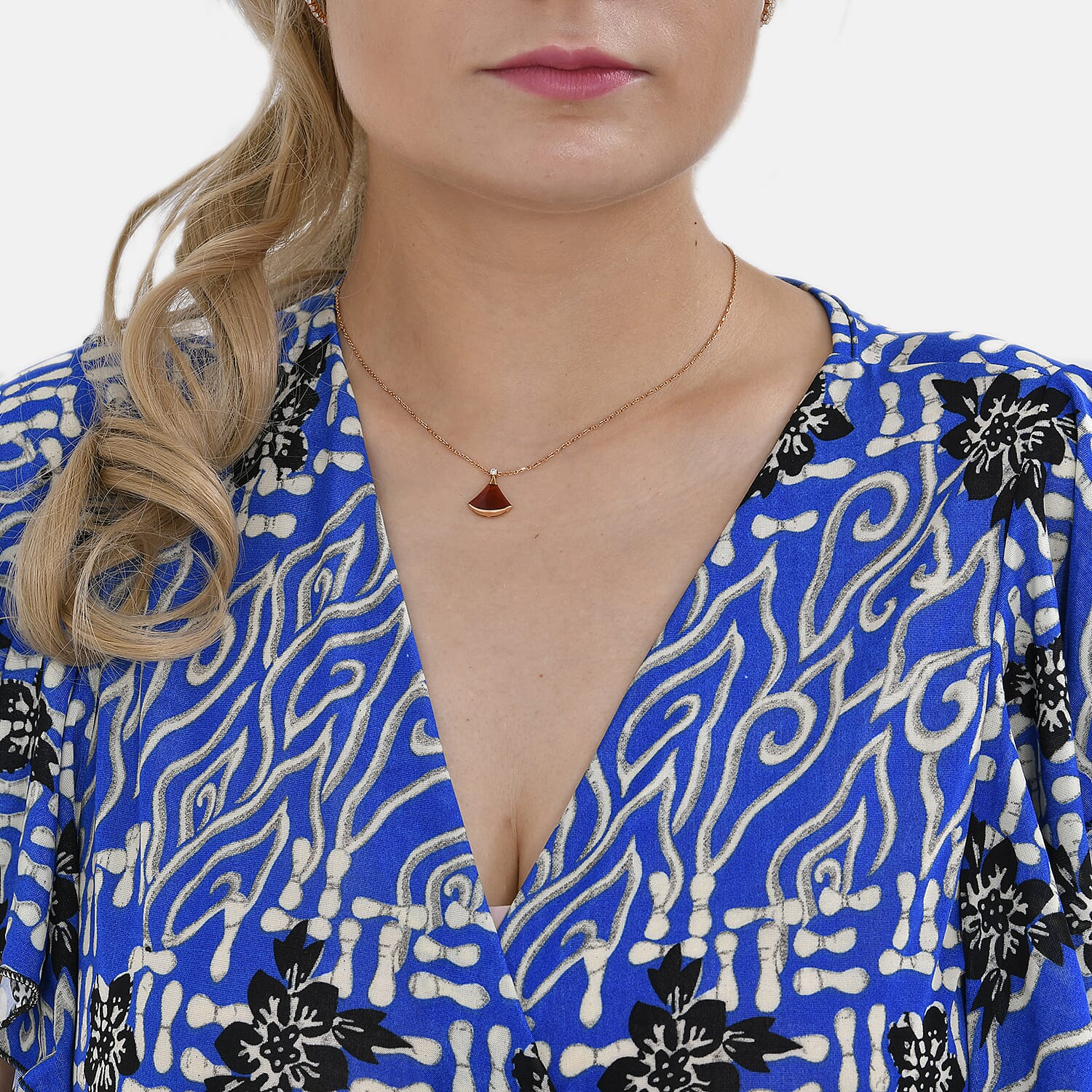 Tamsy Flutter Sleeves Smocked Midi Dress