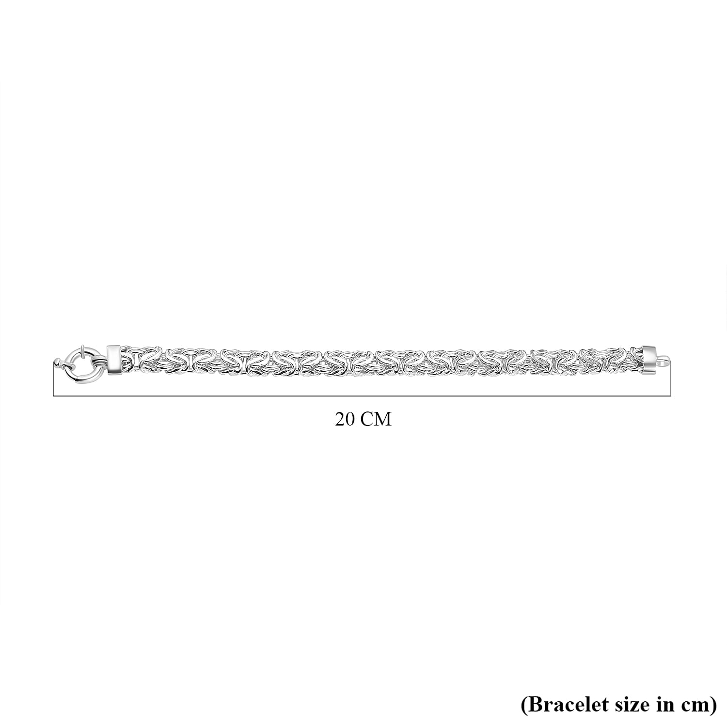 One Time CloseOut Deal- Sterling Silver Byzantine Bracelet (Size - 7.5) One Time CloseOut Deal- Sterling Silver Byzantine Bracelet (Size - 7.5)