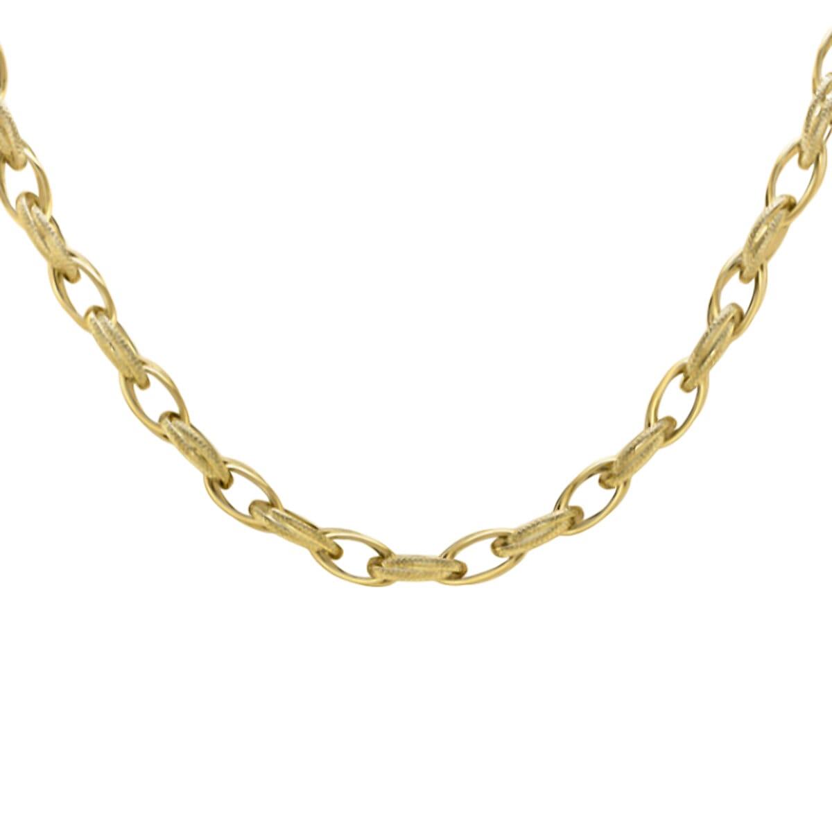 Designer Inspired  - 9K Yellow Gold  Necklace (Size - 18), Gold Wt. 13.50 Gms