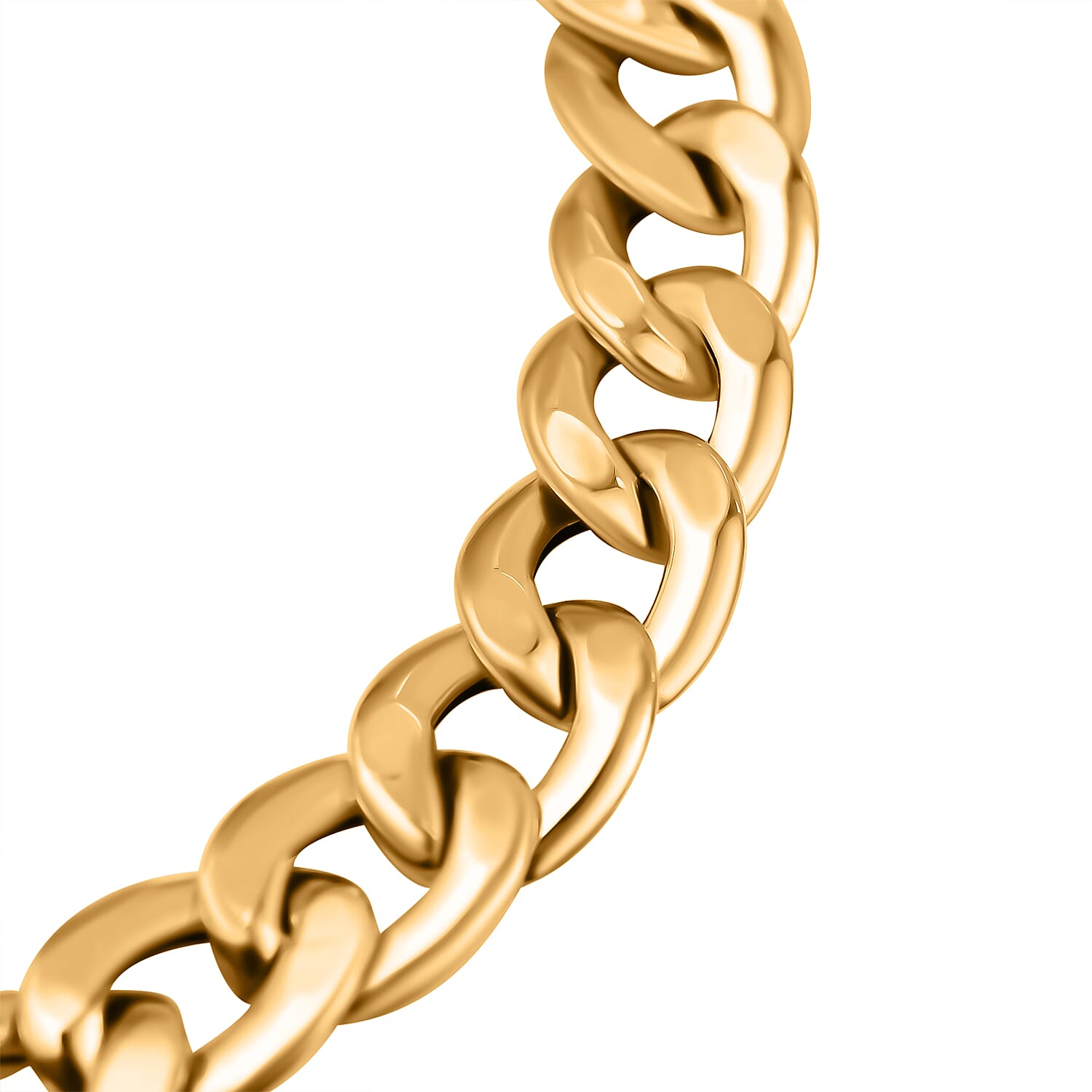 9K Yellow Gold Cuban Bracelet (Size - 8)