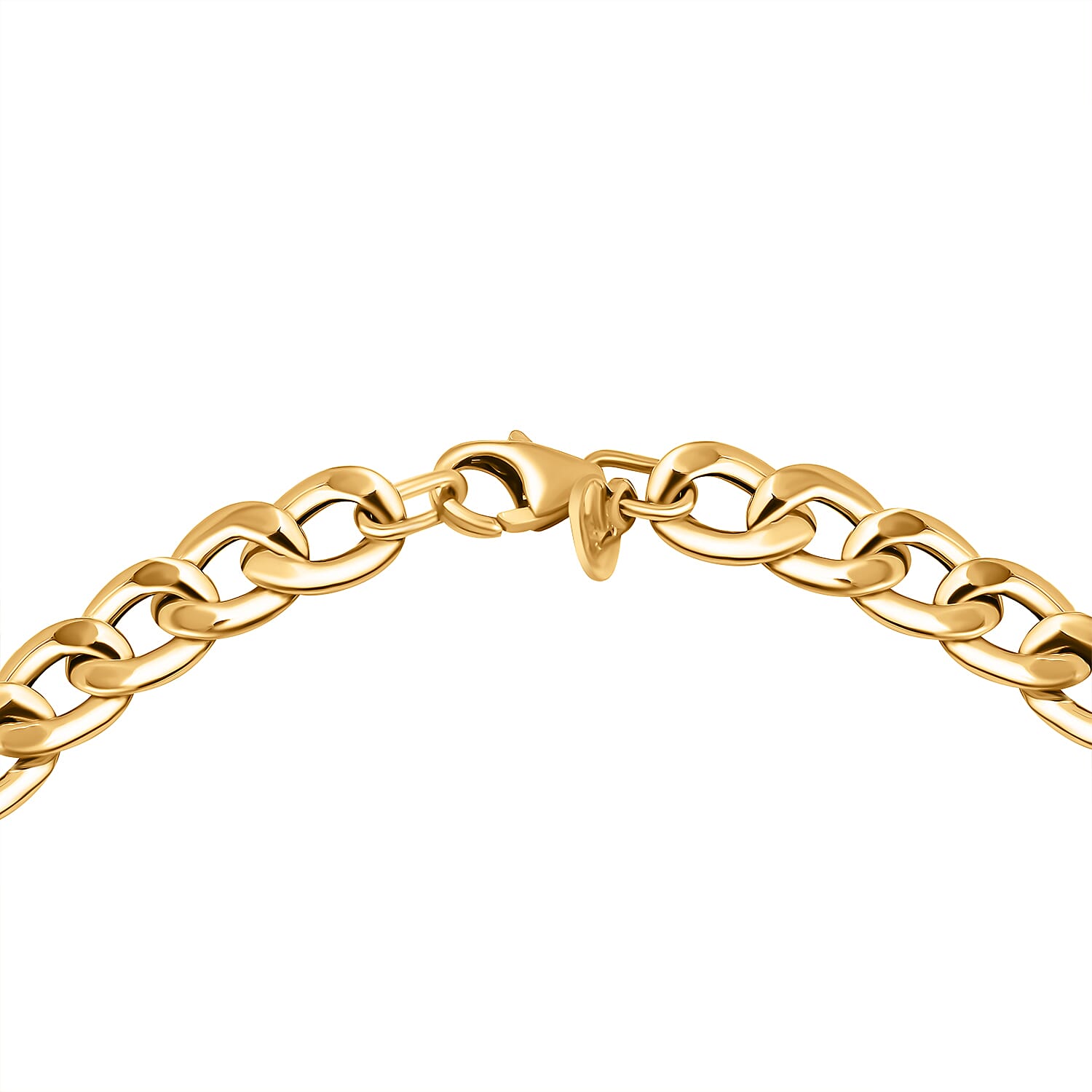 9K Yellow Gold Cuban Bracelet (Size - 8)