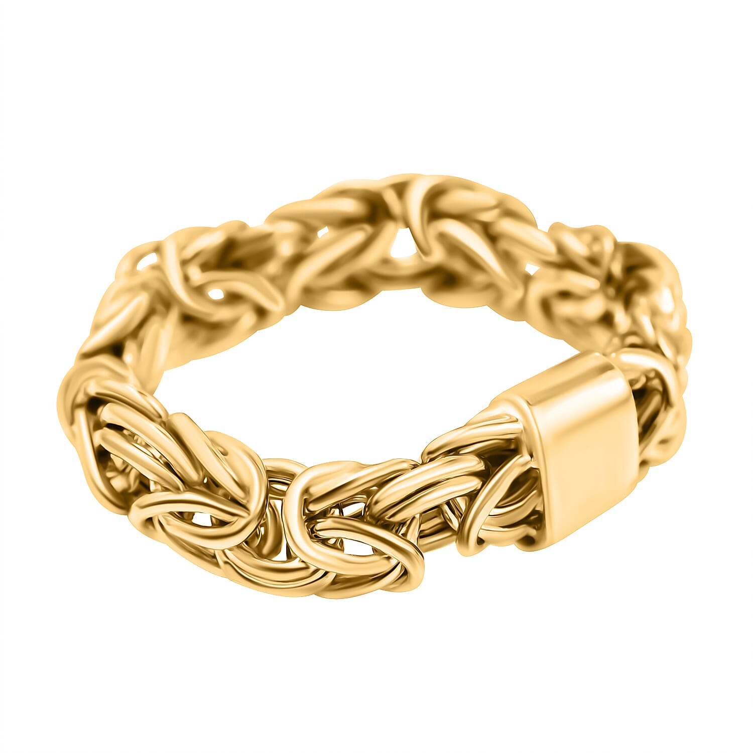 Maestro Collection - 9K Yellow Gold Byzantine Ring