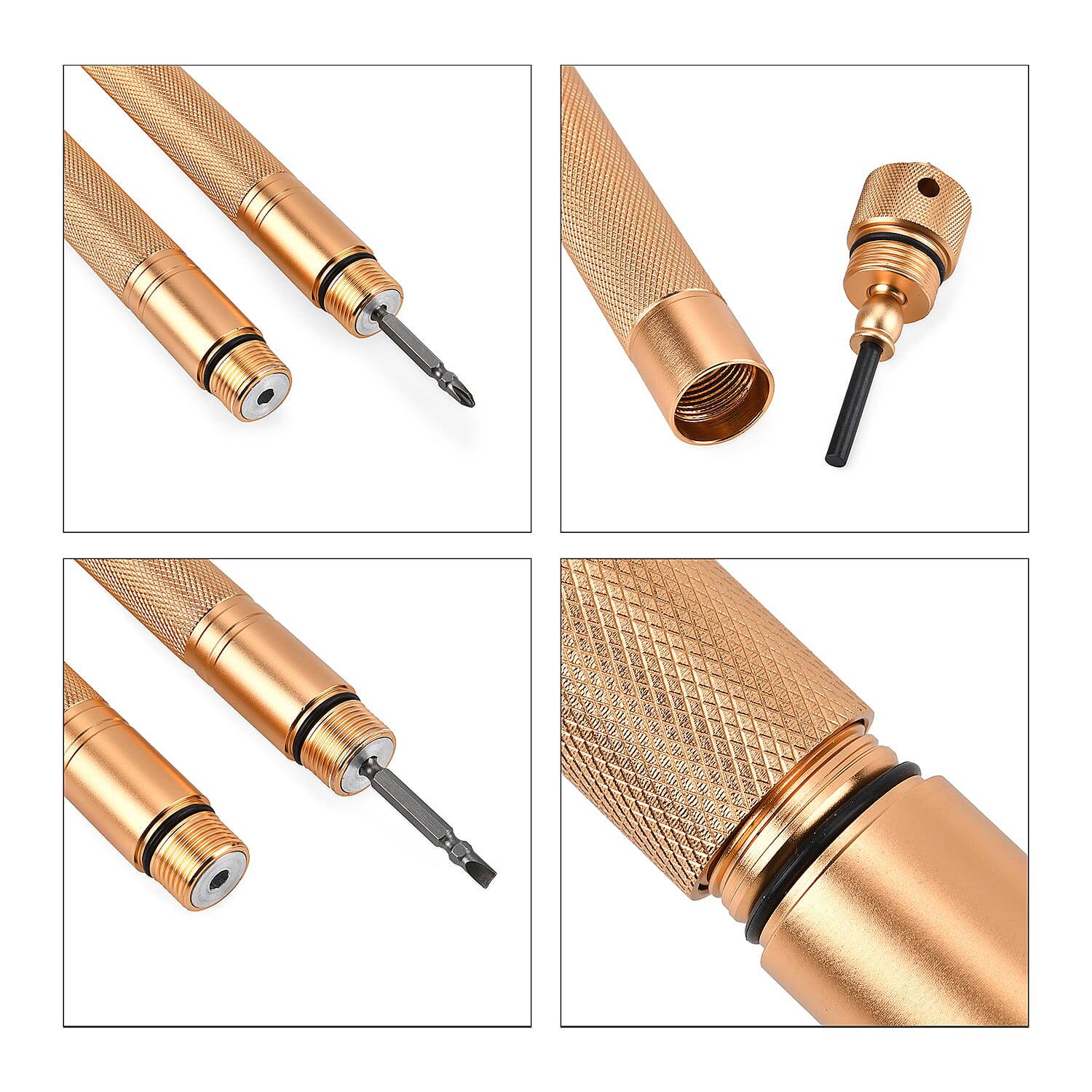 Foldable Survival Shovel with Kit - Gold - Silver