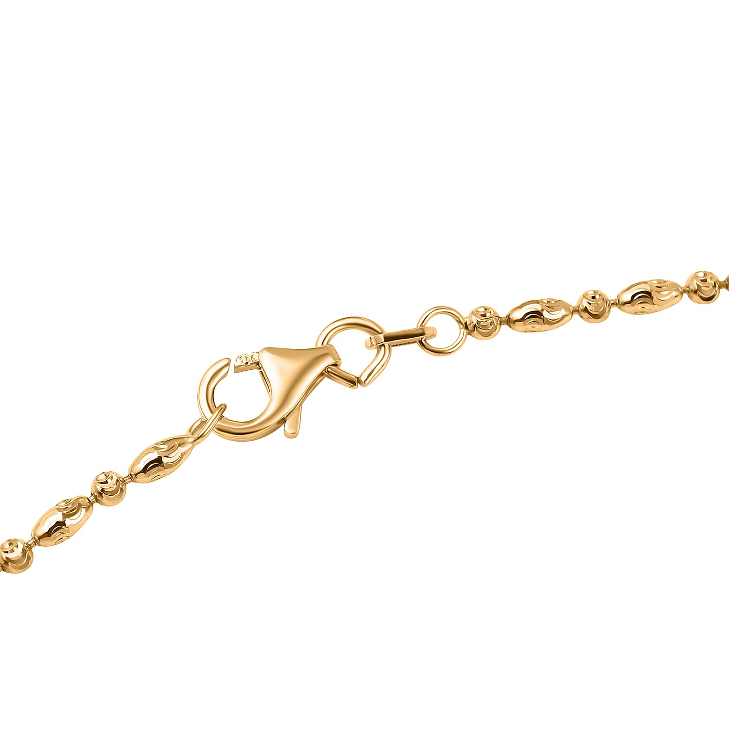 Italian Mega Showstopper -  Necklace In Gold Overlay Sterling Silver (Size - 24)