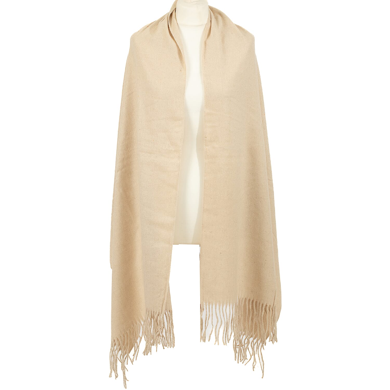 Winter Special - Woven Scarf (One Size) - Brown