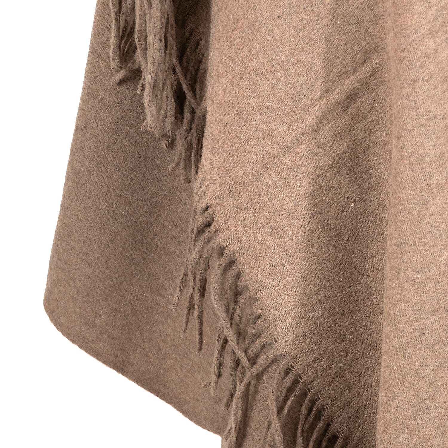 Winter Special - Woven Scarf (One Size) - Brown