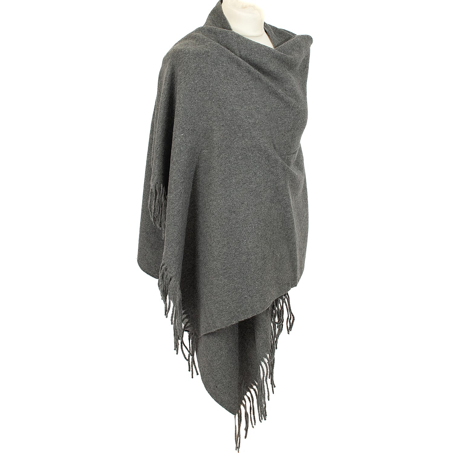 Winter Special - Woven Scarf (One Size) - Grey