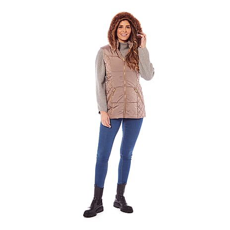Charlotte West - HARLEY Gilet (Size-10)  - Champagne
