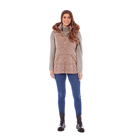 Charlotte West - HARLEY Gilet (Size-10)  - Champagne