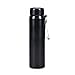 Double Wall Thermos Cup with Stainless Steel Filter and Lanyard 1000ml - Gold