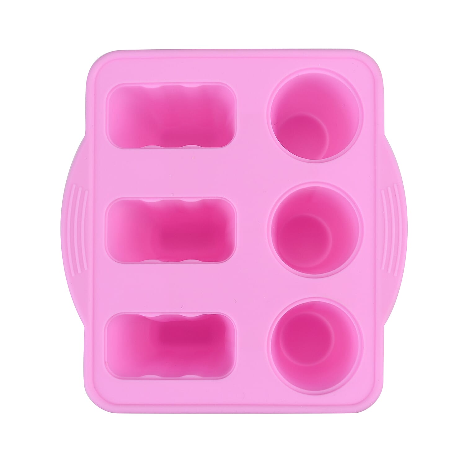Set of 6 Ice Pop Moulds - Pink