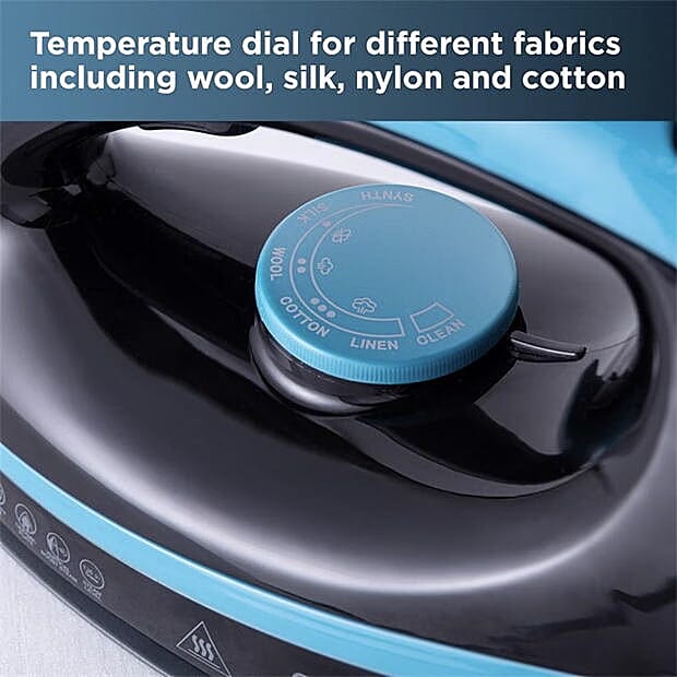 Black & Decker 2800W Steam Station with 1.5L Detachable Water Tank - Black