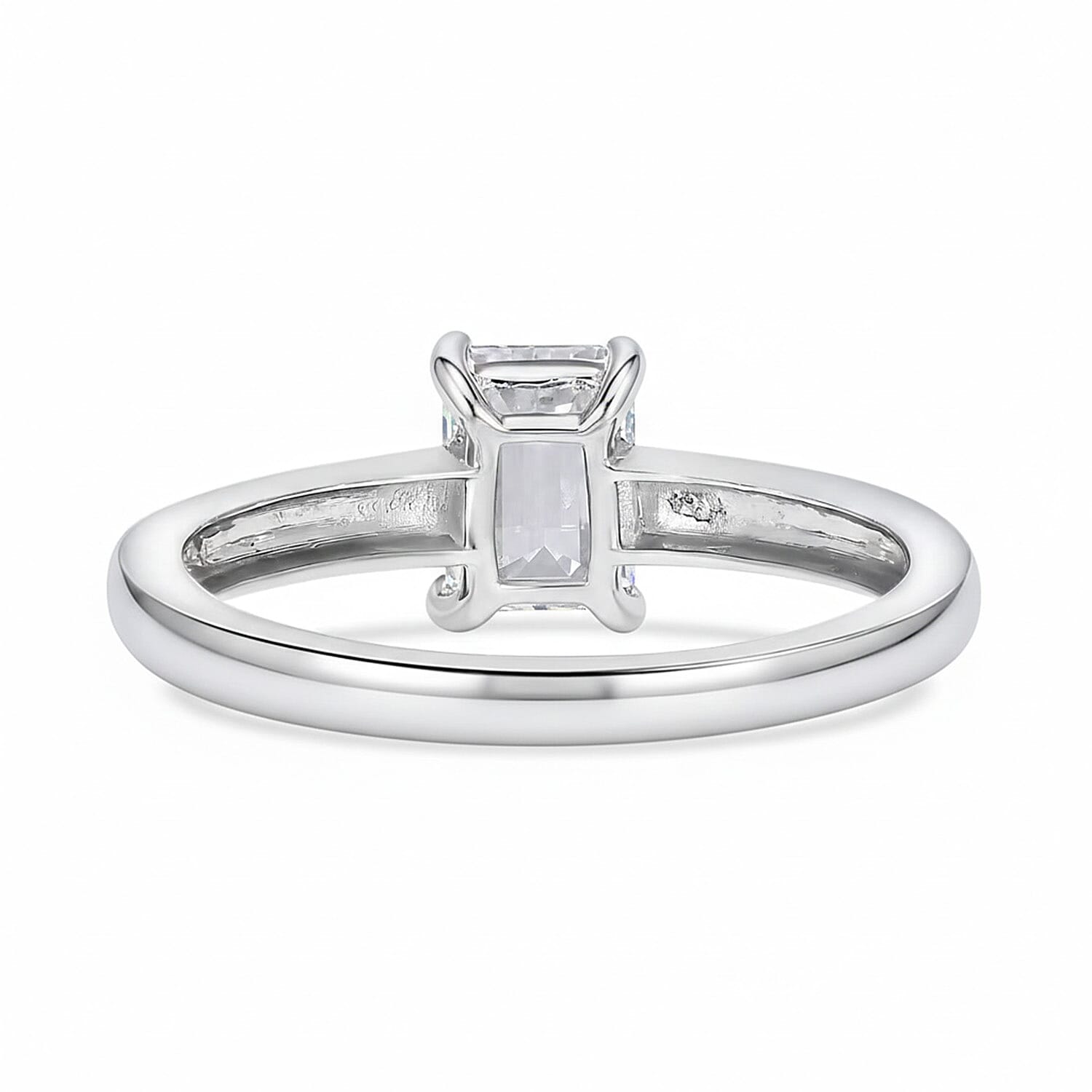 LUXURIANT 1 Carat Lab Grown Diamond Solitaire Ring in 950 Platinum