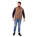 Gents Logan Warm Padded Multi Pocket Gilet - Navy