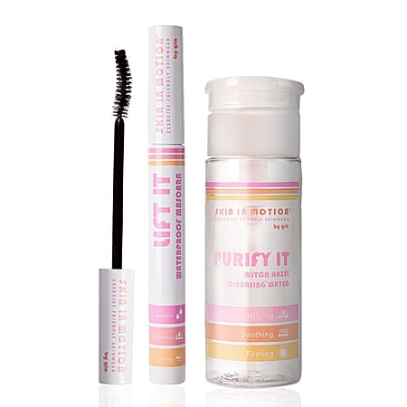 Skin in Motion Bundle: Purify IT Cleansing Water and LIFT IT Waterproof Mascara