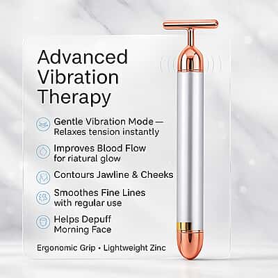 4-in-1 Facial Vibration Massage Roller - 4 Interchangeable Massage Heads - 7724659 - TJC 4-in-1 Facial Vibration Massage Roller - 4 Interchangeable Massage Heads - 7724659 - TJC