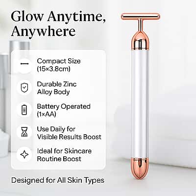 4-in-1 Facial Vibration Massage Roller - 4 Interchangeable Massage Heads - 7724659 - TJC 4-in-1 Facial Vibration Massage Roller - 4 Interchangeable Massage Heads - 7724659 - TJC