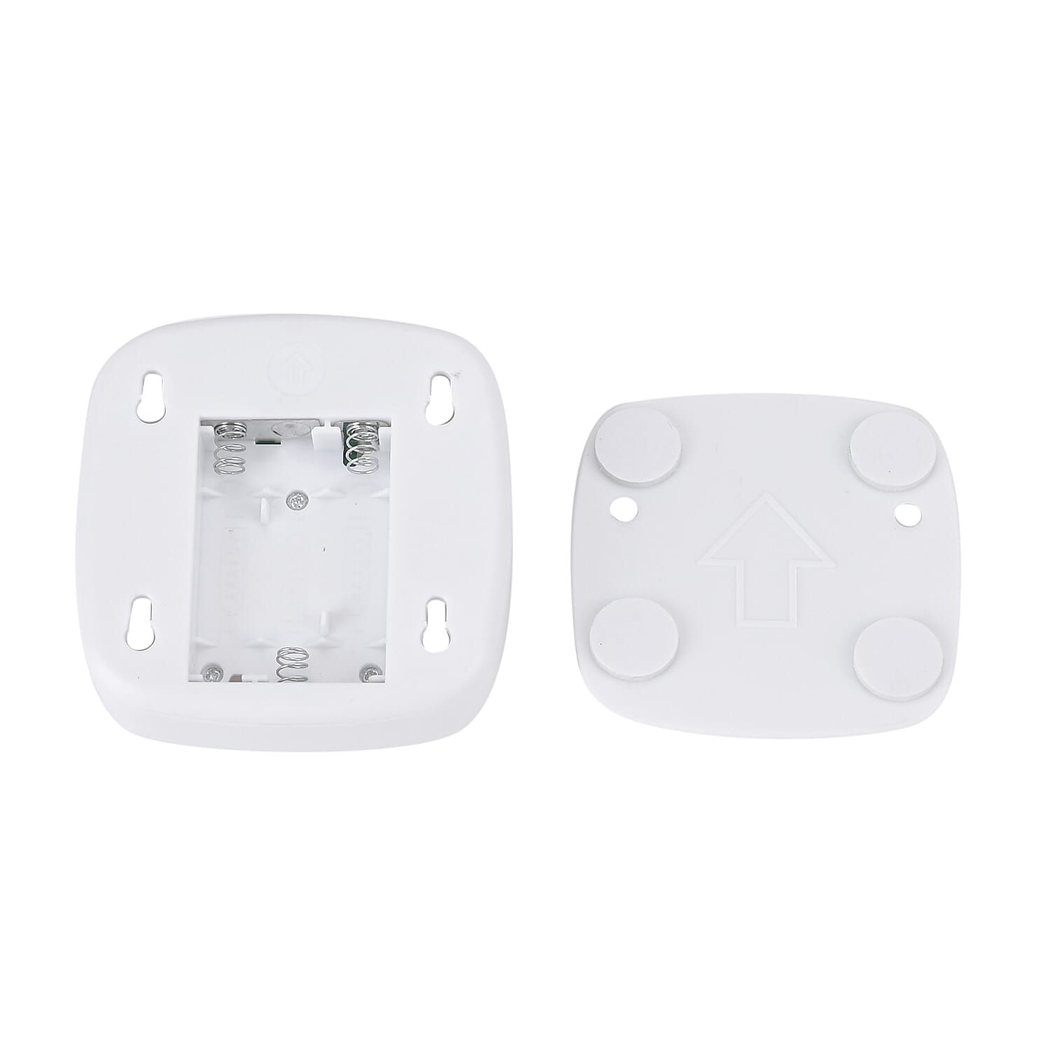 3 Pack Motion Sensor Night Light with Backside Sticker - White & White