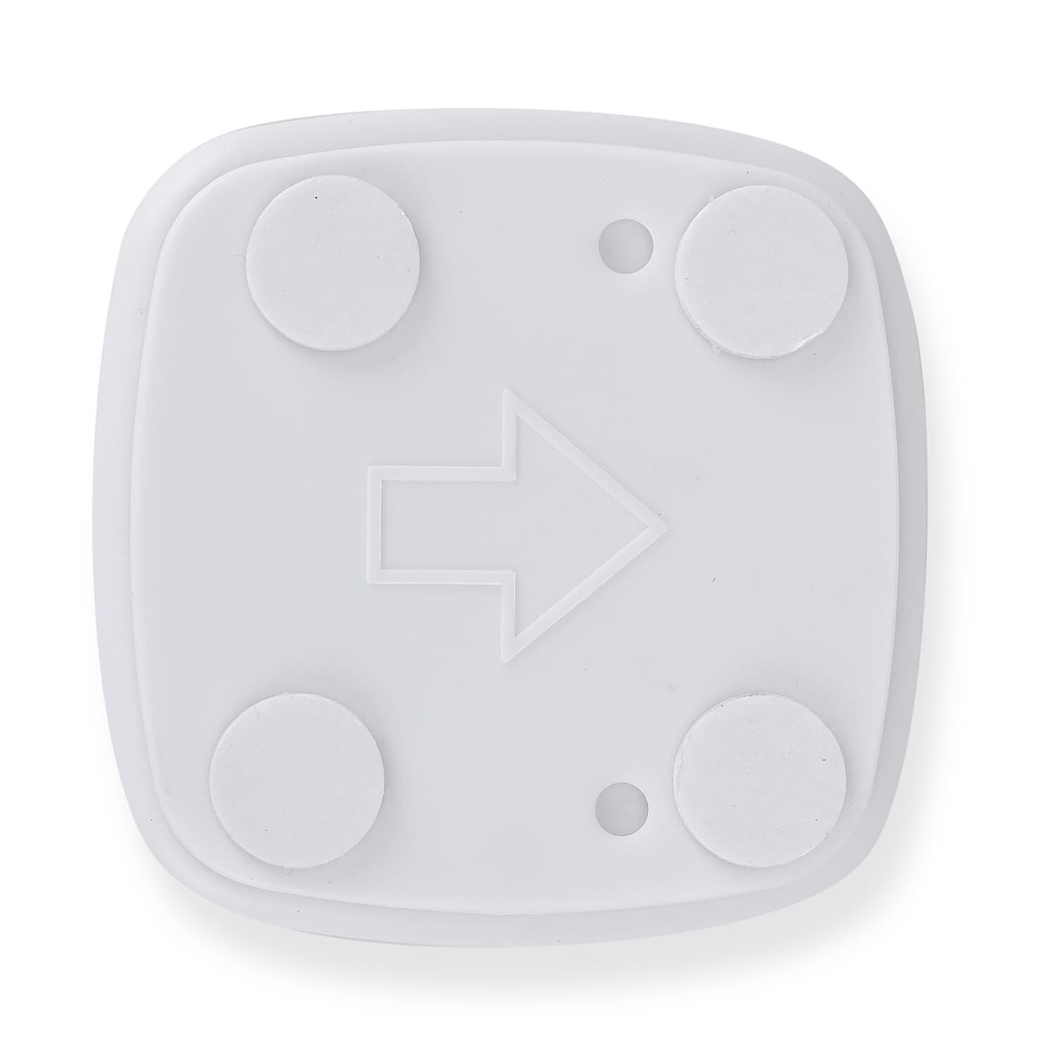 3 Pack Motion Sensor Night Light with Backside Sticker - White & White