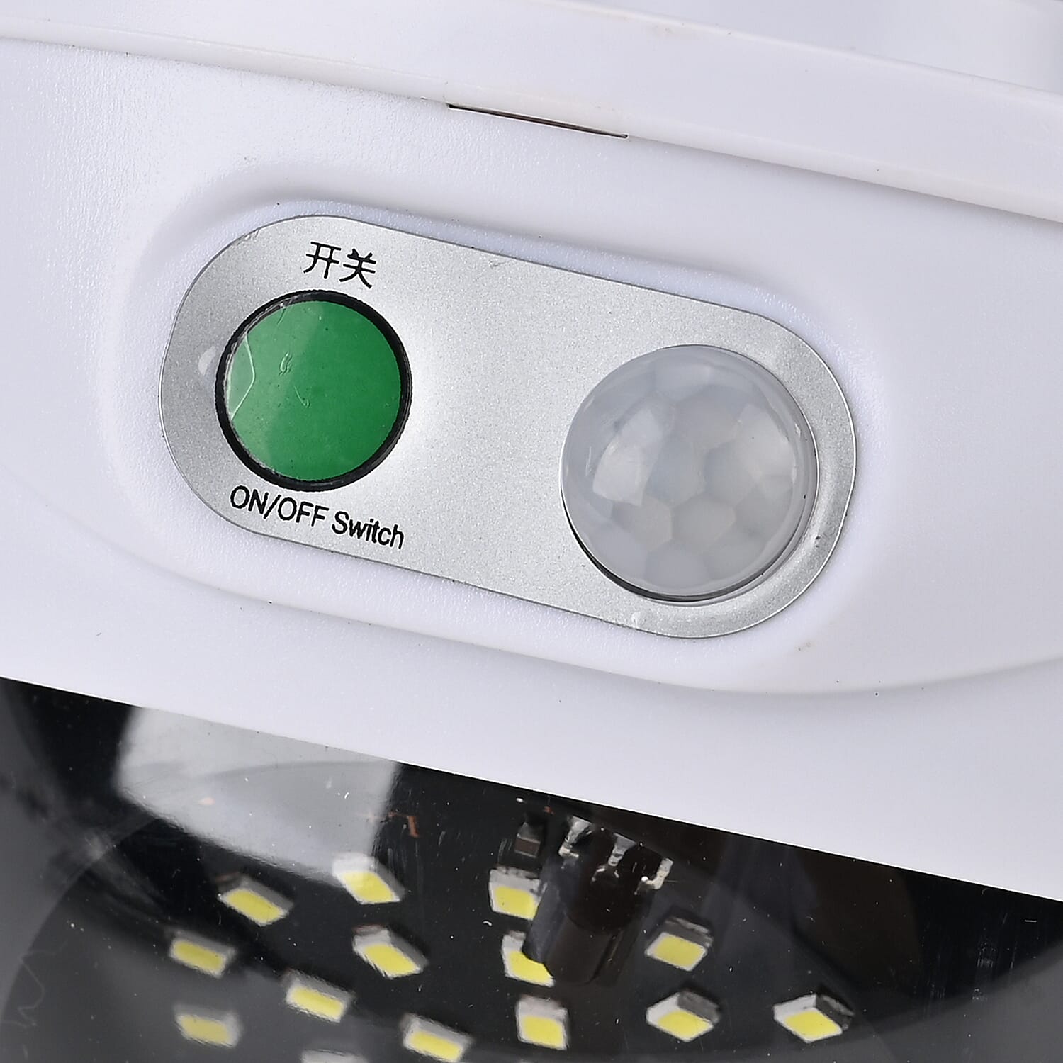 Camera Shape Sensor Solar Light with Remote - Screw Bag (Battery 2400mAh) - White