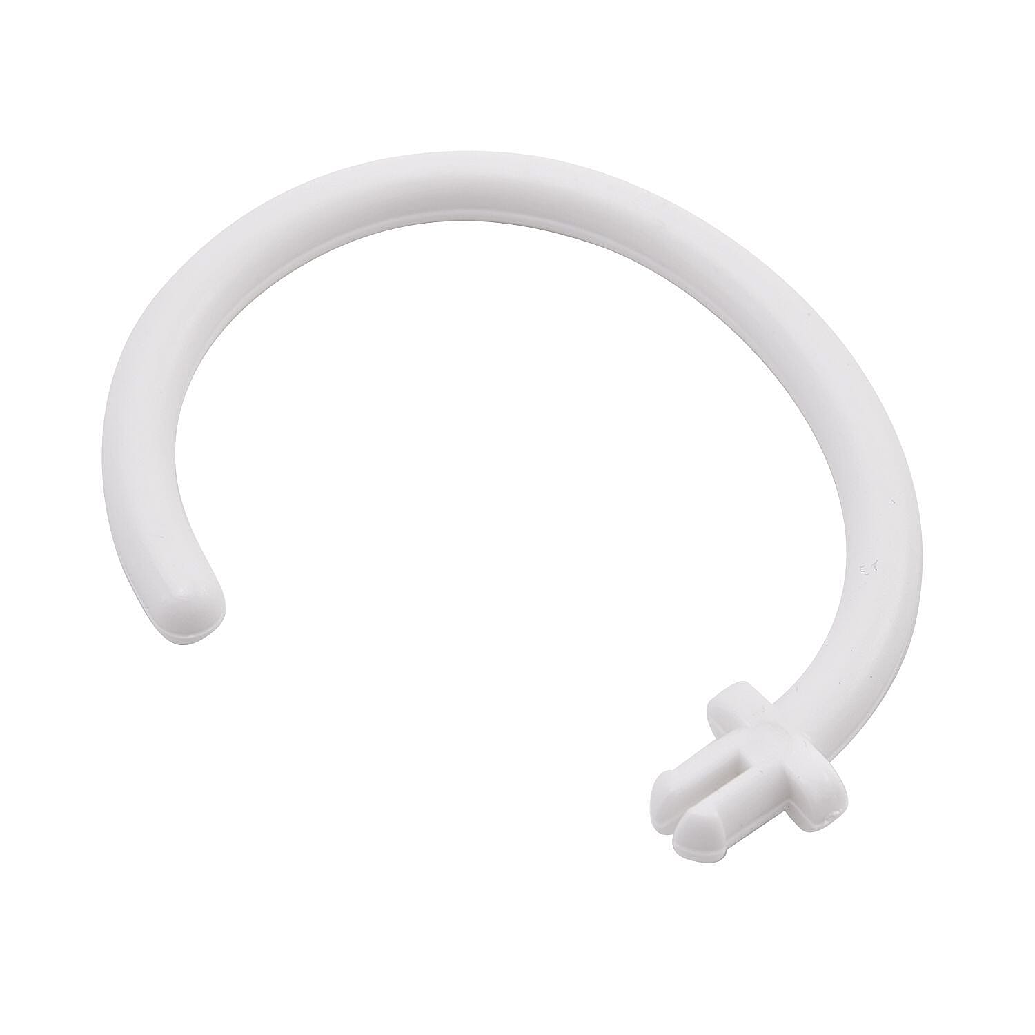 Set of 8 Space Saving Non-SlipHanger Organizer for Closet - White