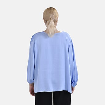 https://tjcuk.sirv.com/Products/77/2/7724950/Tamsy-Viscose-Solid-Top-Size-72x1-cm-Blue-Light-Green_7724950_1.jpg?w=342&h=342