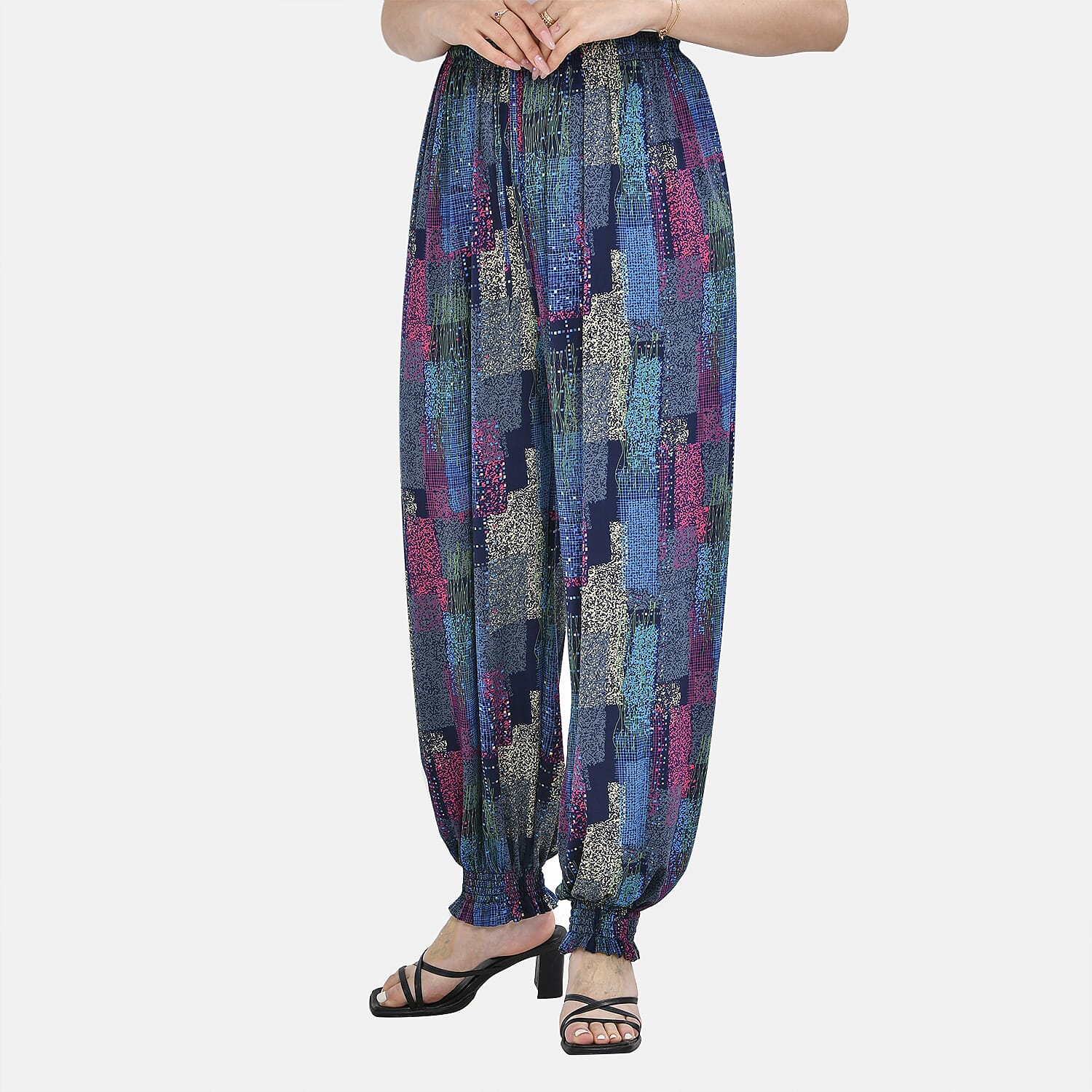 TAMSY Elastic Waist Band Trousers