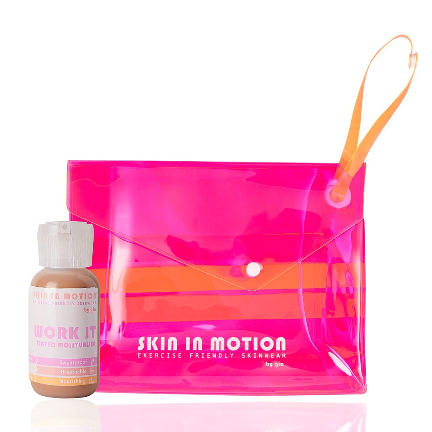 Skin In Motion On The Go Glow TM Shade 2 - Pink Pouch