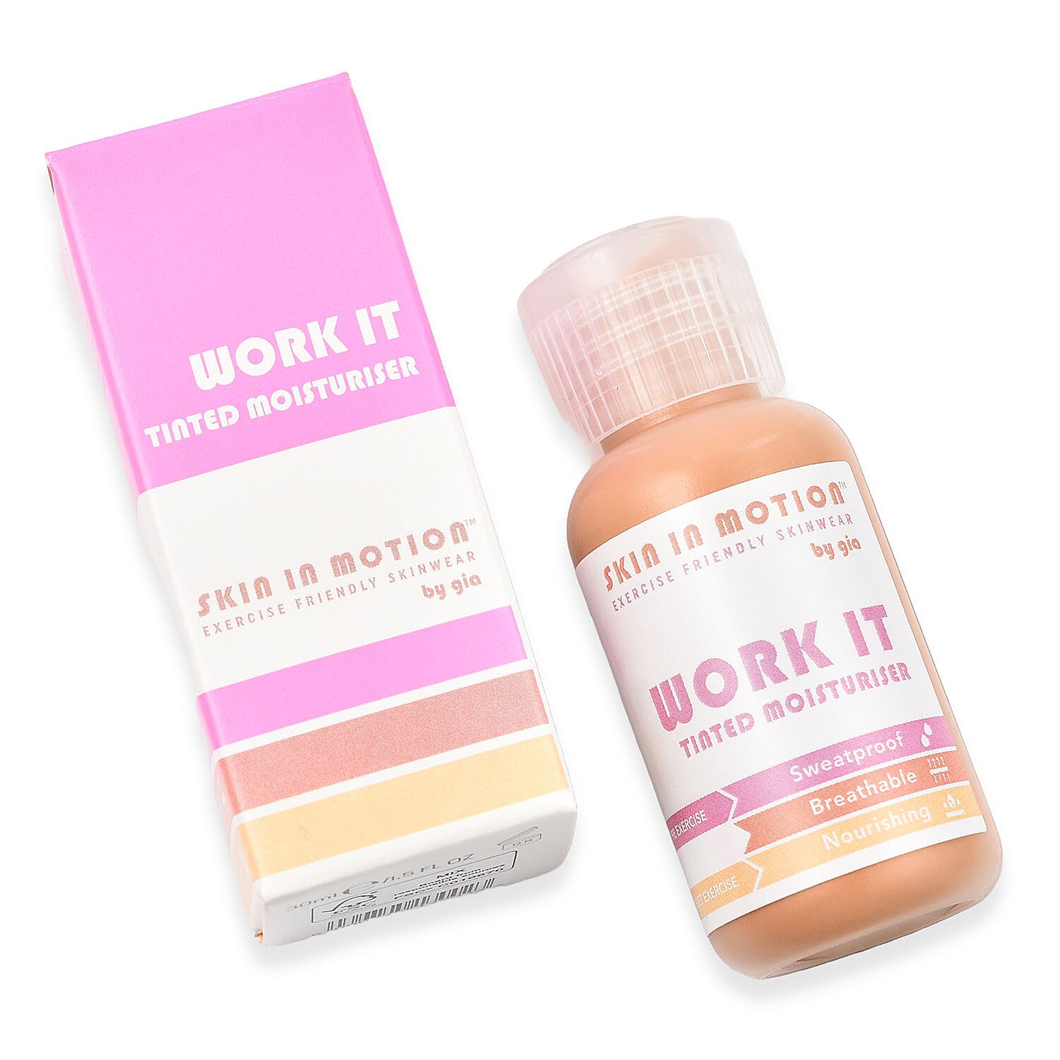 Skin In Motion On The Go Glow TM Shade 2 - Pink Pouch