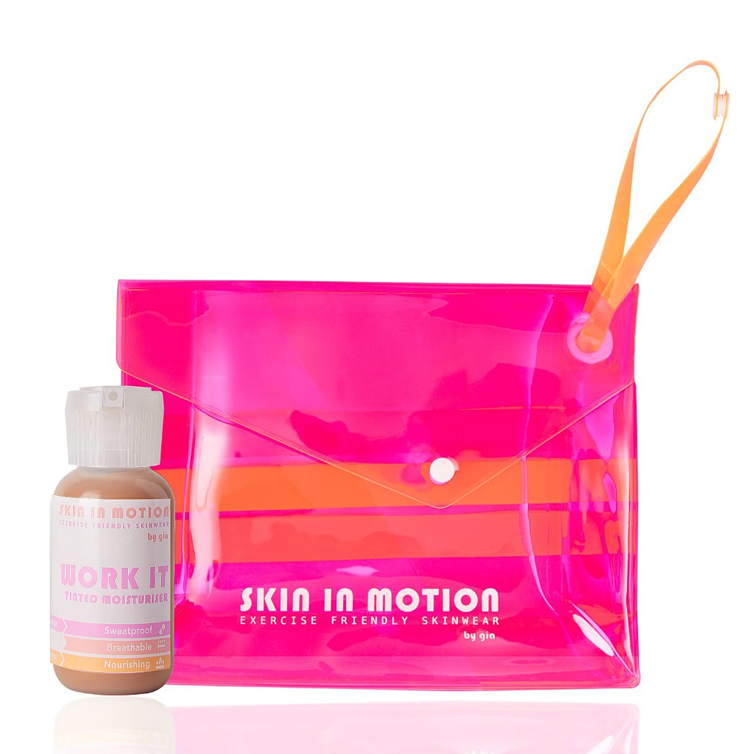 Skin In Motion On The Go Glow TM Shade 3 - Pink Pouch