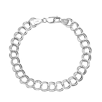 https://tjcuk.sirv.com/Products/77/2/7725062/Mega-NY-close-Out-Deal-Sterling-Silver-Double-Curb-Bracelet-Size-7-5_7725062.jpg?w=342&h=342