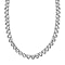 Vicenza Closeout - Yellow Gold Overay Sterling Silver Bismark Necklace (Size - 20).