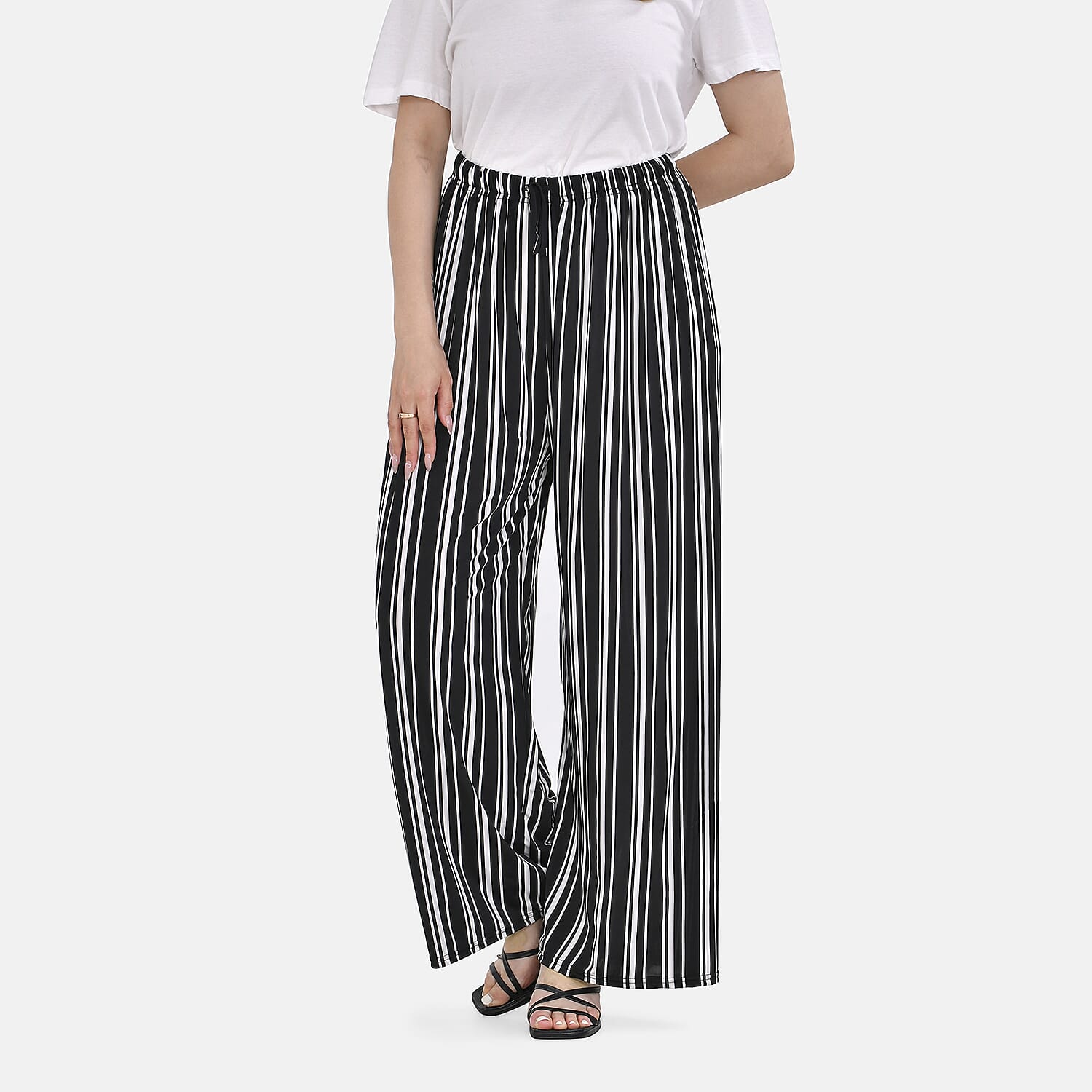TAMSY Stripe Pattern Trousers