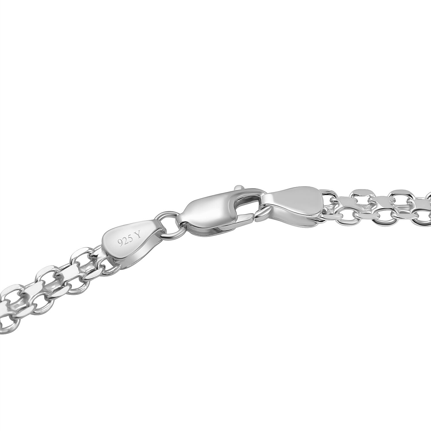 Sterling Silver Bismark Necklace (Size - 24), Silver Wt. 11.90 Gms