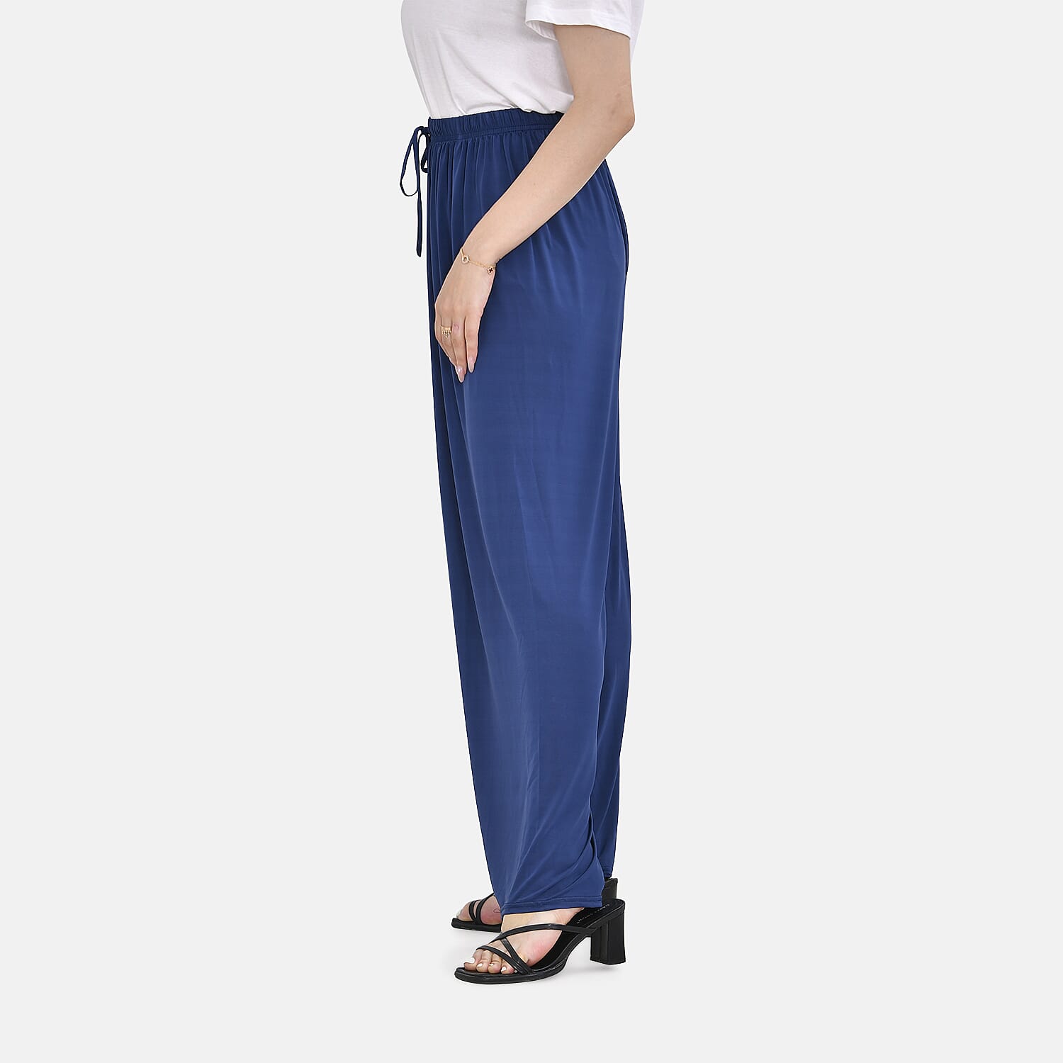 Tamsy Solid Trouser (One Size, 8-18) - Blue